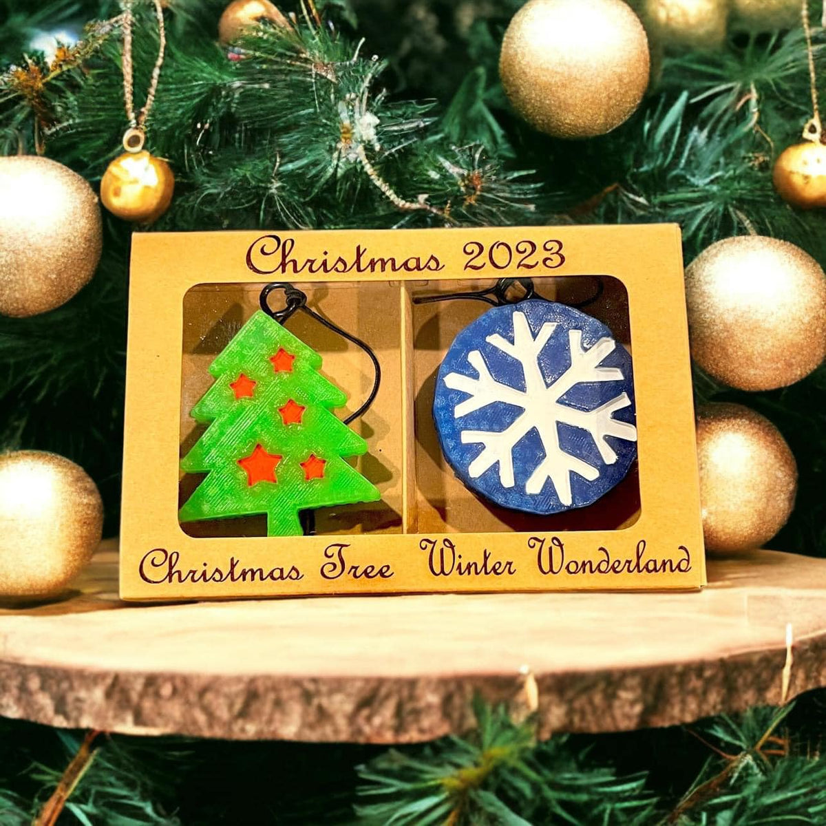 WS - Christmas Freshie 2 Piece Gift Set !MOQ 6!