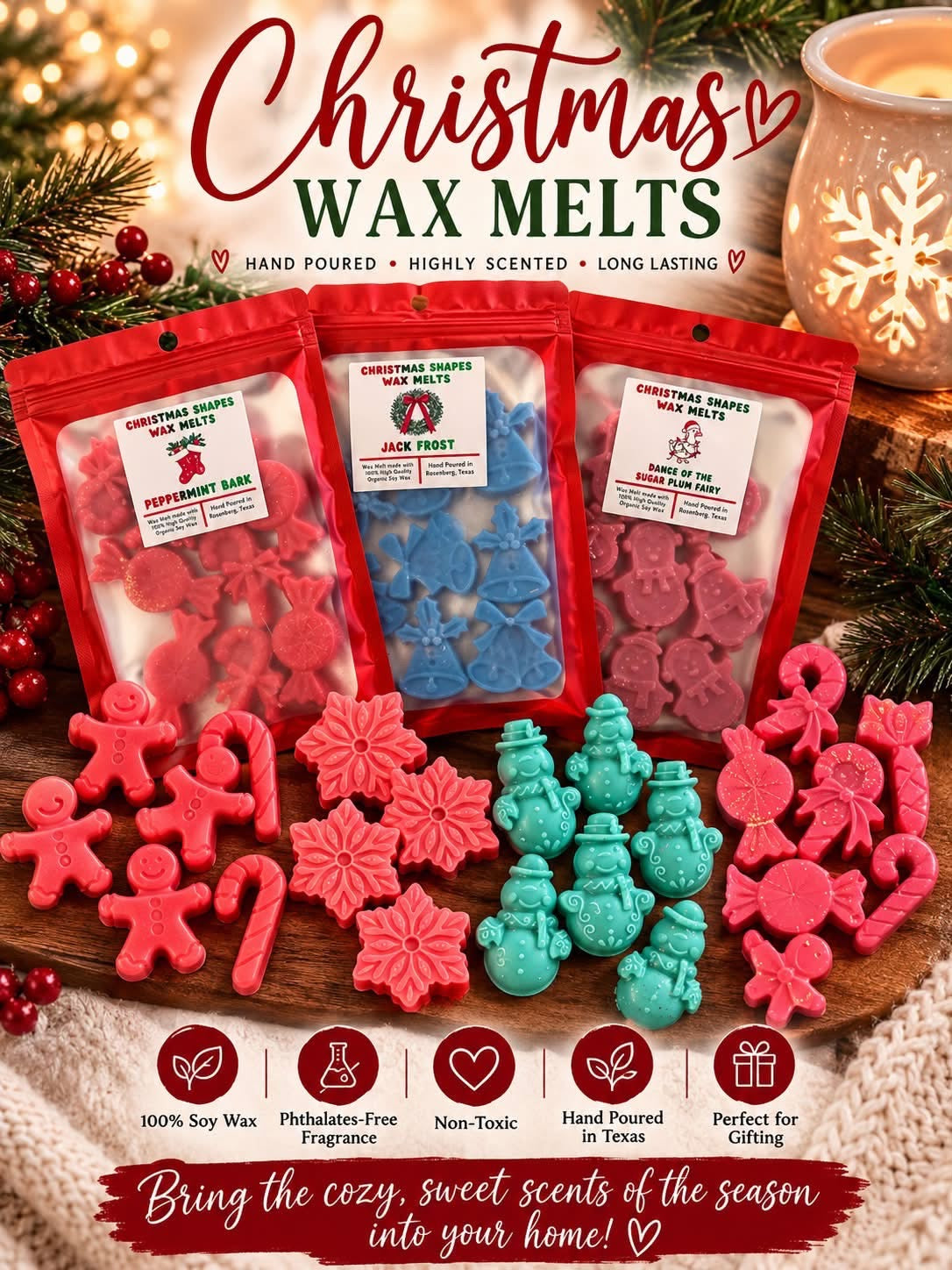 Early bird Christmas Wax Melt