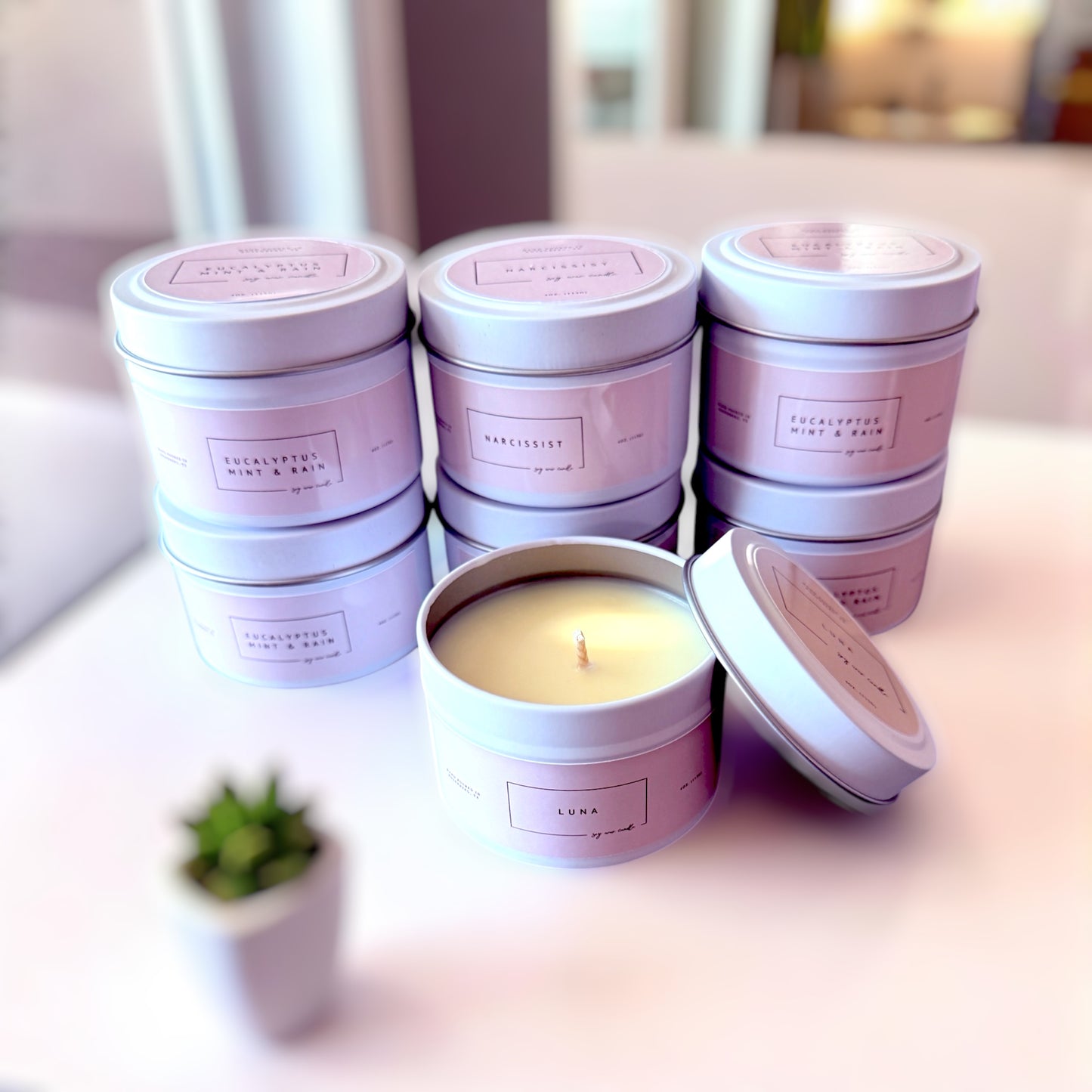 4oz Candle Tins (All Scents) !MOQ 6!