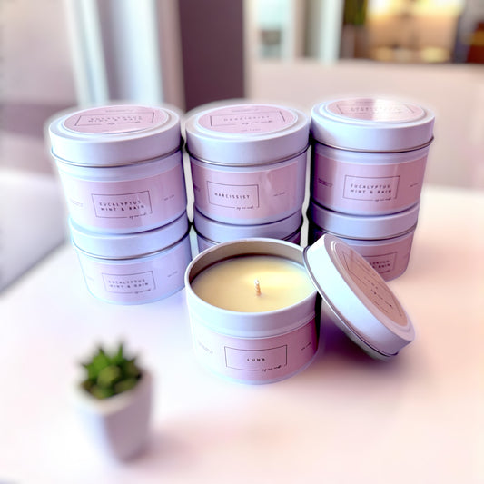 4oz Candle Tins (All Scents) !MOQ 6!
