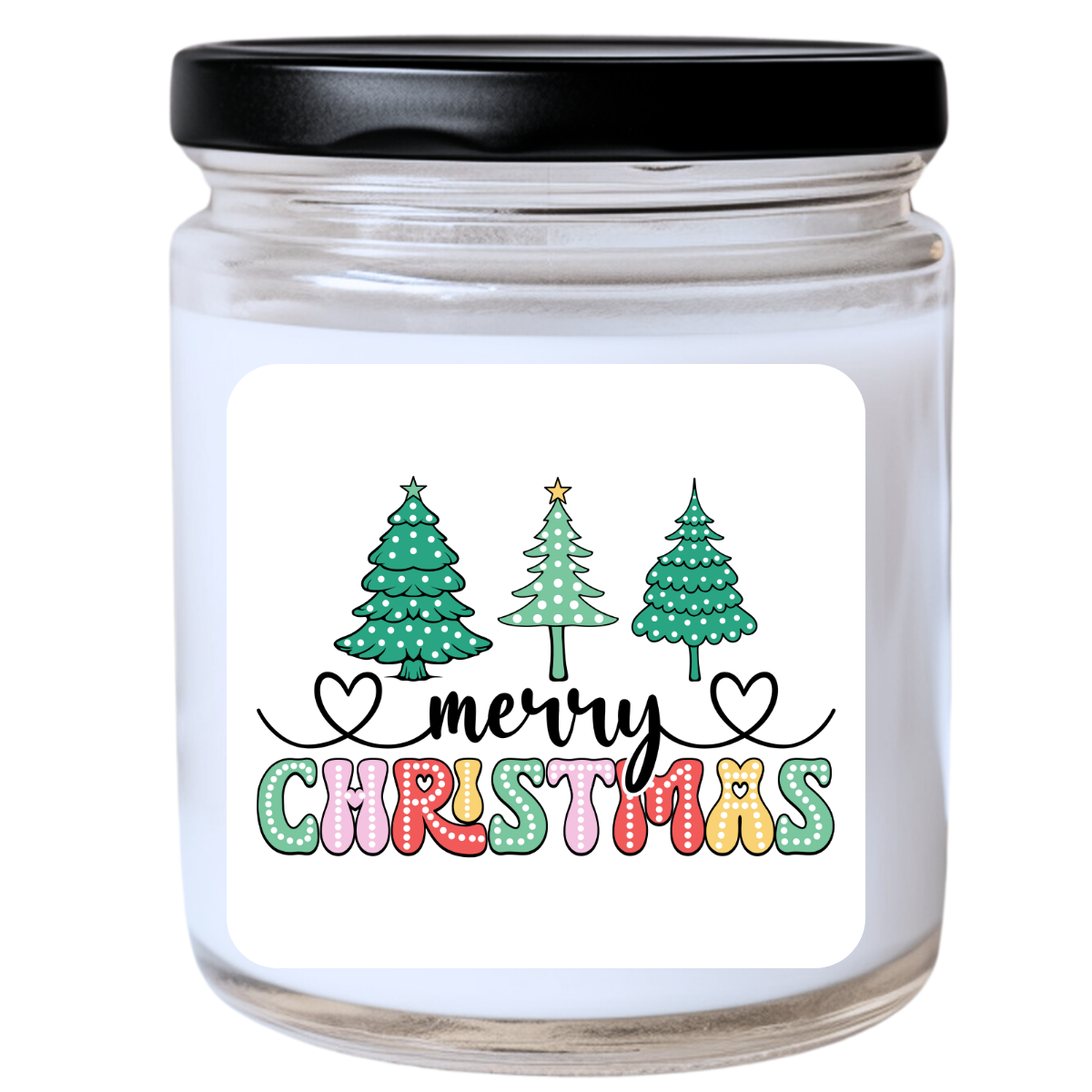 WS -  Merry Christmas Candle - Funny Christmas Gift, Unique Holiday Candle, Classic & Heartwarming, Many Scents Available