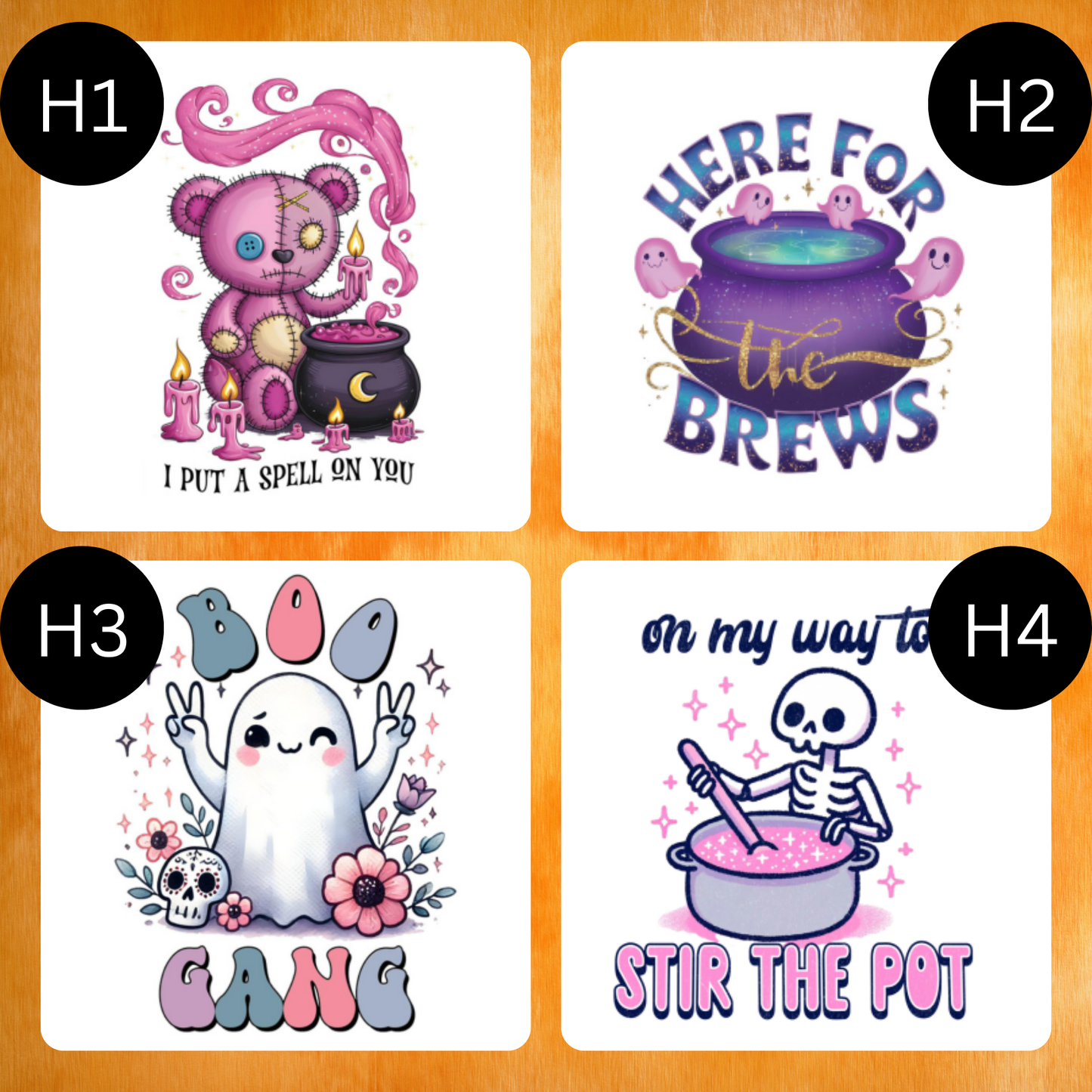 Halloween Clamshell Wax Melt