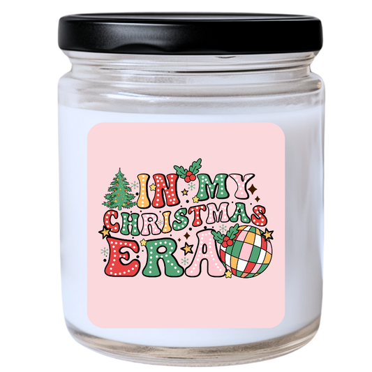 WS -  IN MY CHRISTMAS ERA Candle - Fun Christmas Candle, Unique Holiday Gift