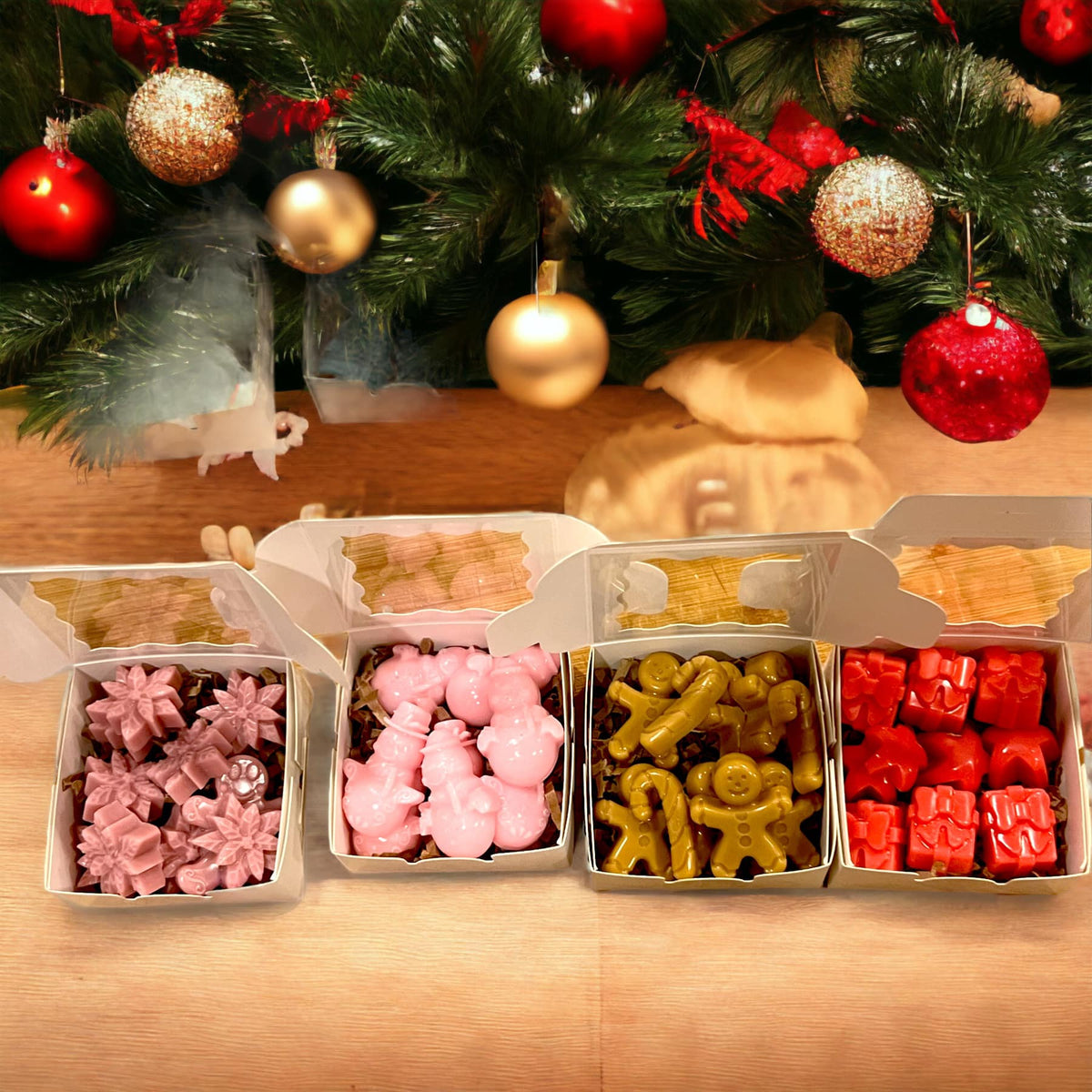 WS - Winter Christmas Mini Wax Melts - Assorted Shapes !MOQ 6!