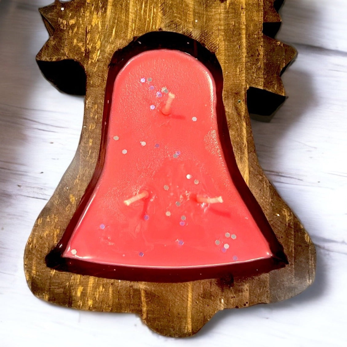 Dough Bowl Candle - Jumbo Christmas Bell (MOQ 2)