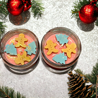 WS - Mason Jar (8oz) Soy Wax Candles - Christmas !MOQ 6!