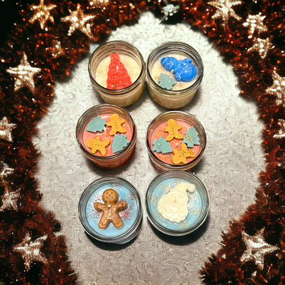 WS - Mason Jar (8oz) Soy Wax Candles - Christmas !MOQ 6!