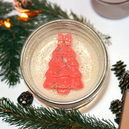 WS - Mason Jar (8oz) Soy Wax Candles - Christmas !MOQ 6!