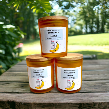 WS - Dessert Bamboo Candle - Asian Fusion Collection !MOQ 6!