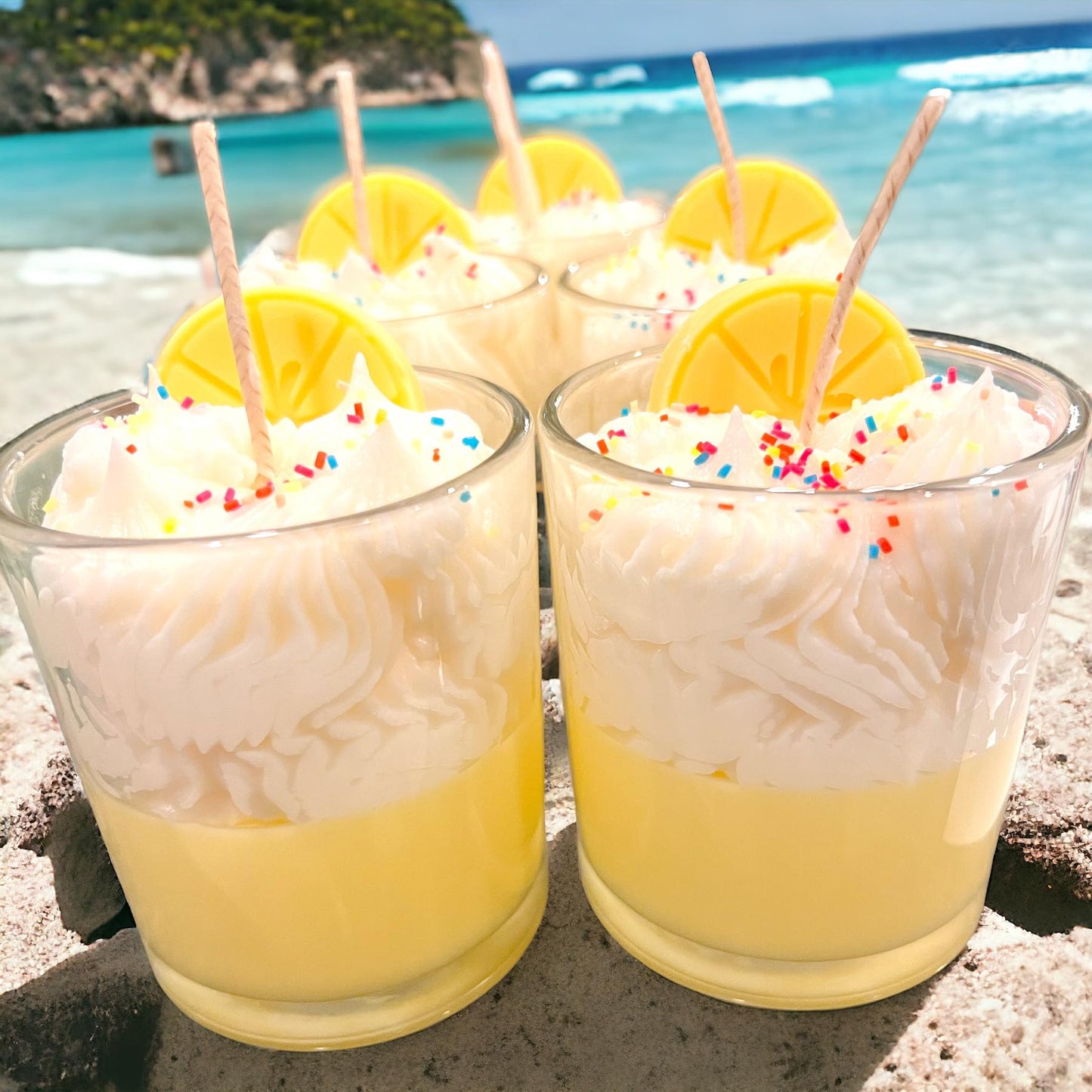 WS - Deluxe 12oz Whipped Cocktail Soy Wax Candle !MOQ 3!