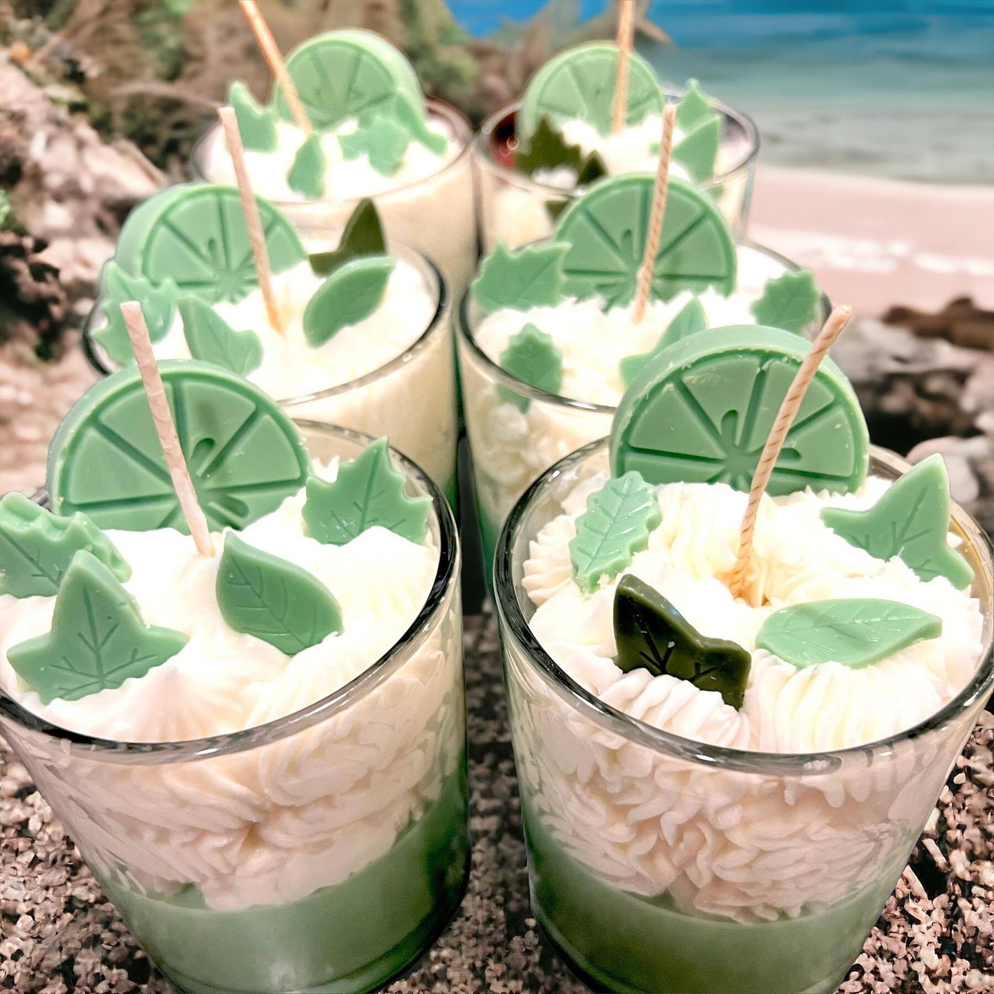 WS - Deluxe 12oz Whipped Cocktail Soy Wax Candle !MOQ 3!