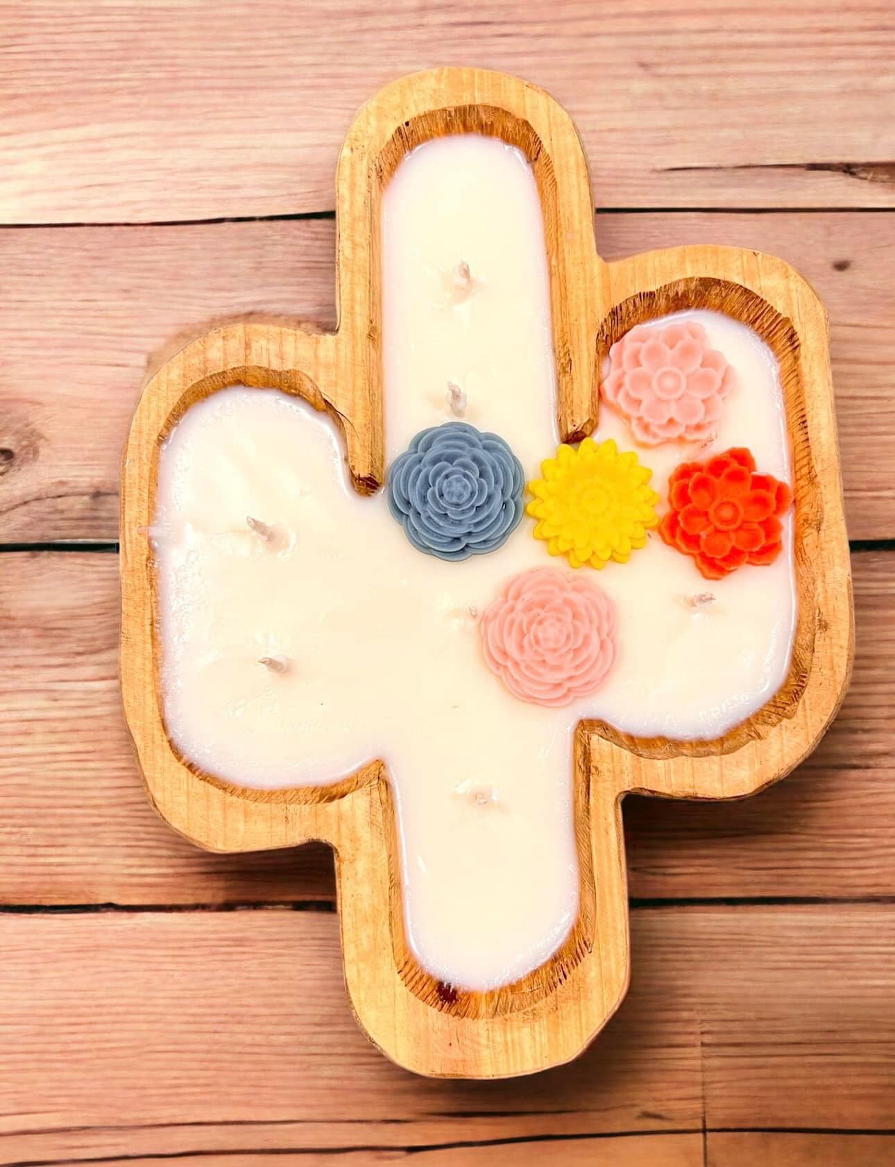 Dough Bowl Candle - Jumbo Cactus (Western)