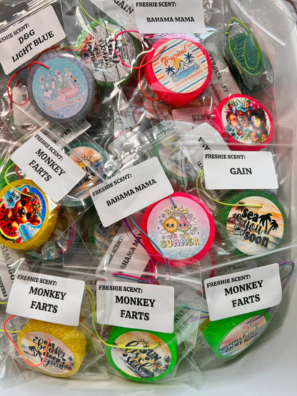 Individually Packaged Round Freshies !MOQ 12!