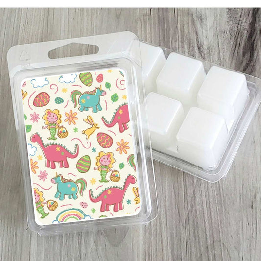 Fletcher Lane™ - Mermaids, Dinosaurs, Unicorns (Easter) Valentines Wax Clamshell