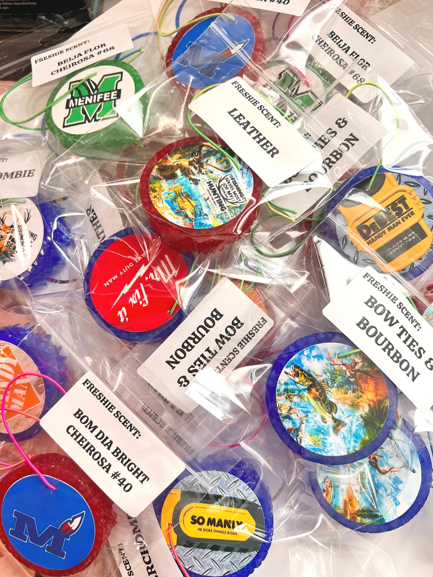 Individually Packaged Round Freshies !MOQ 12!