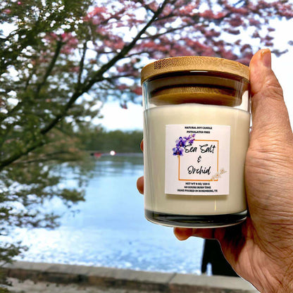 Build a Custom Candle - Bamboo Lid (4 Sizes Available) !MOQ 6!