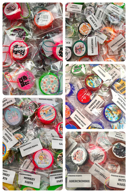 Individually Packaged Round Freshies !MOQ 12!