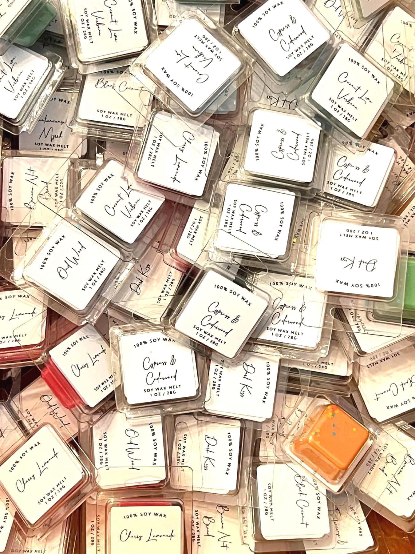 Clamshell - Jumbo 1oz Cube - Assorted Scents !MOQ 20!