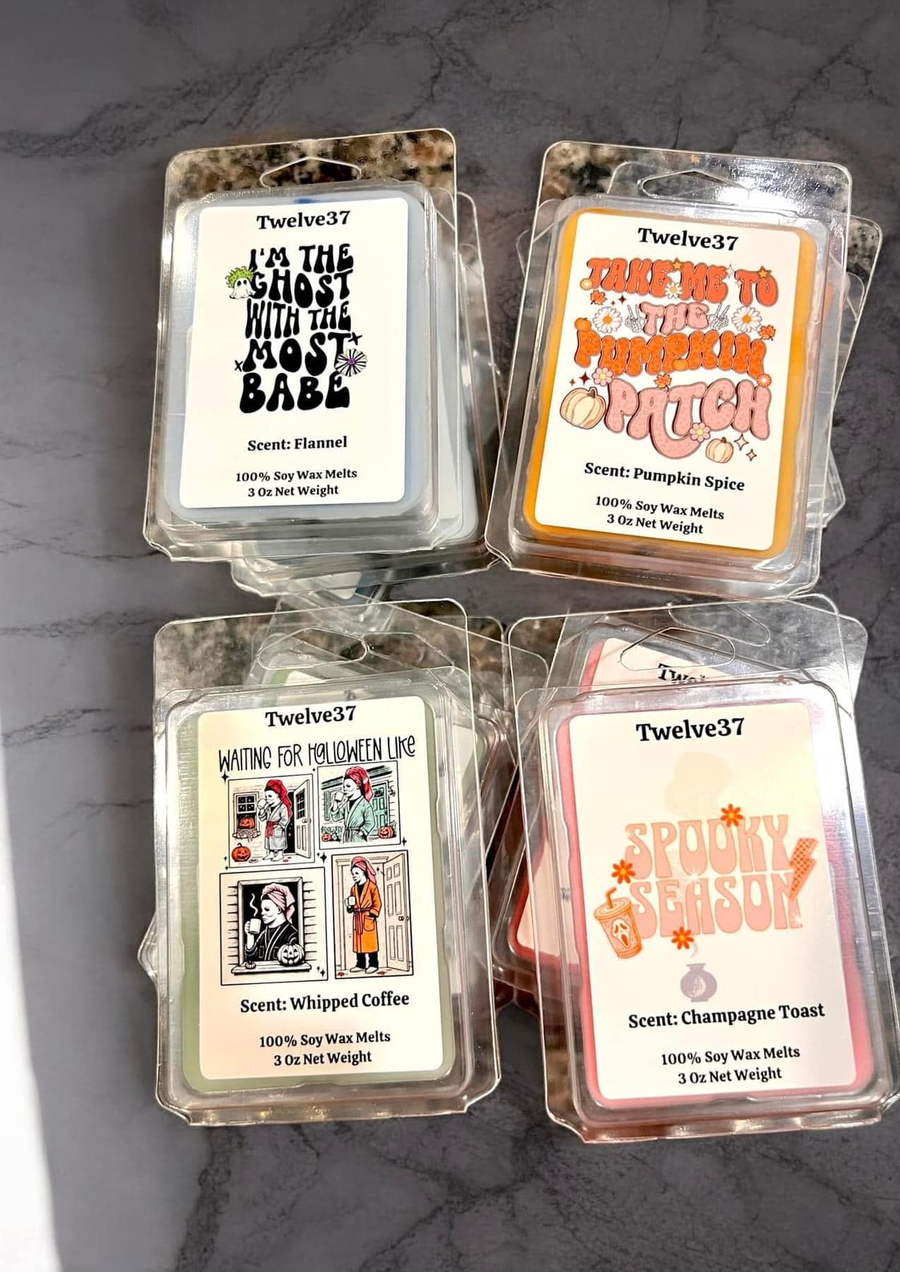 Halloween Clamshell Wax Melt