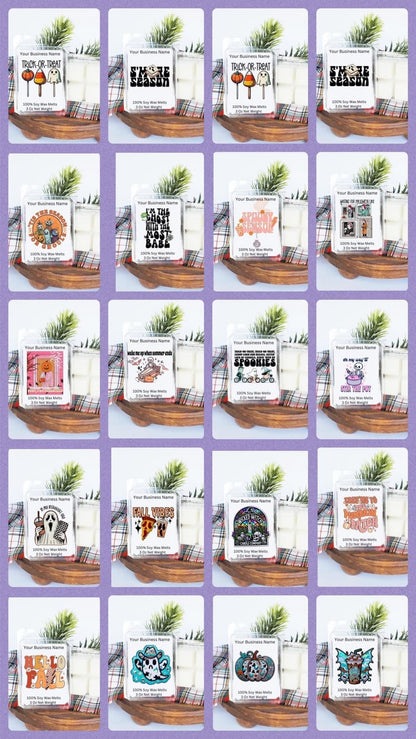 Halloween Clamshell Wax Melt