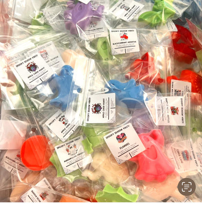 WS - Halloween Individually Bagged Wax Melts (Fillers / Stocking Stuffers) (Mini Wax Melts) !MOQ 12!
