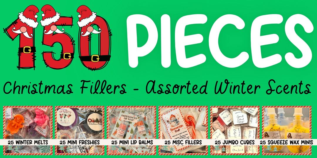 FREE SHIPPING! The Green Christmas Box (Christmas Fillers / Samples)