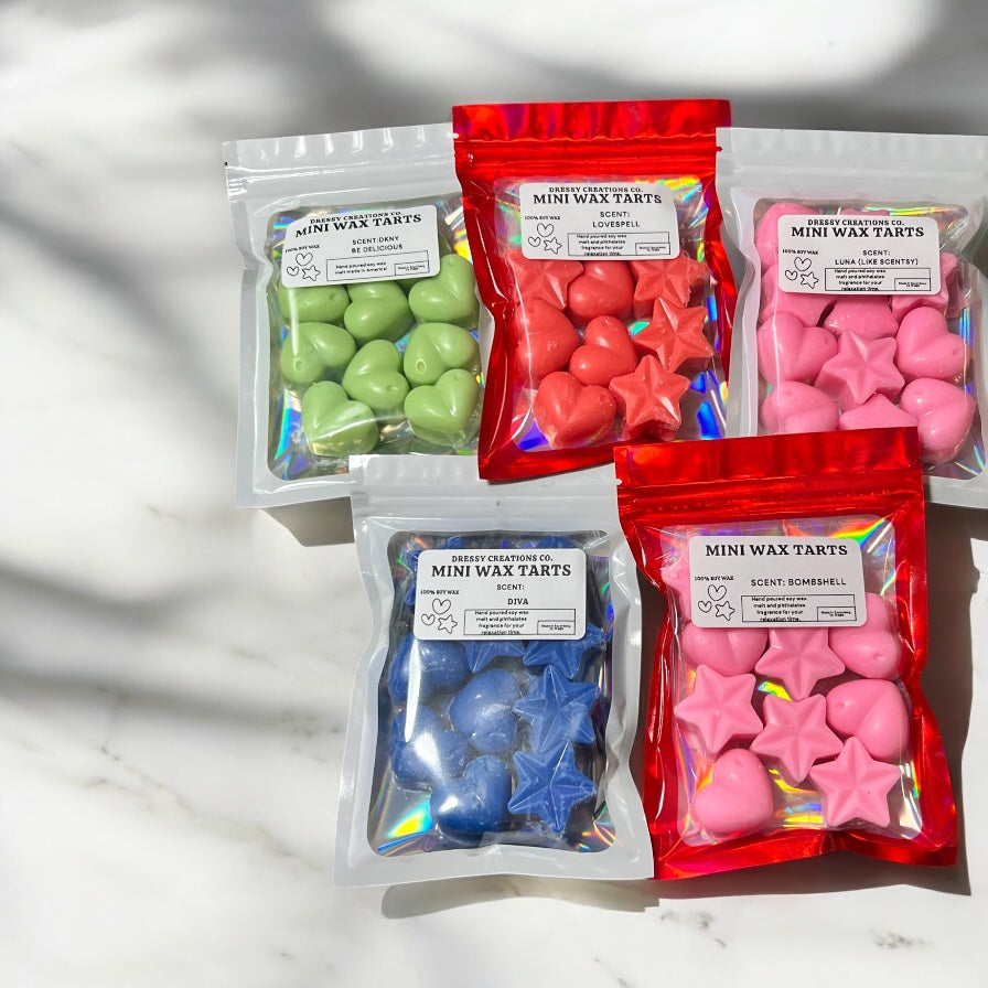 Assorted Best Selling Scent Shapes Mini Wax Melts [MOQ 12]