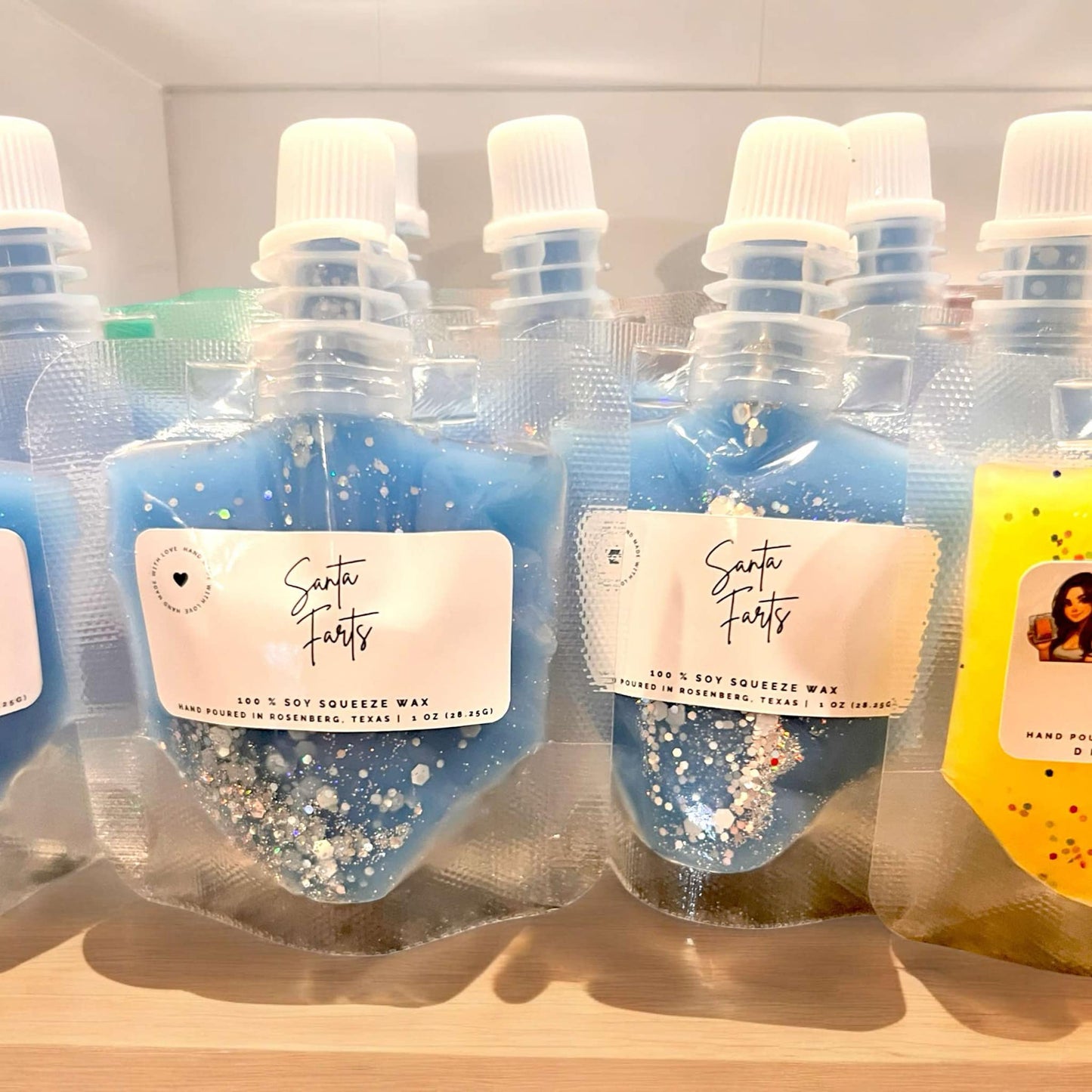 Highly Scented Squeeze Pouch Soy Wax (1oz Mini/Filler)