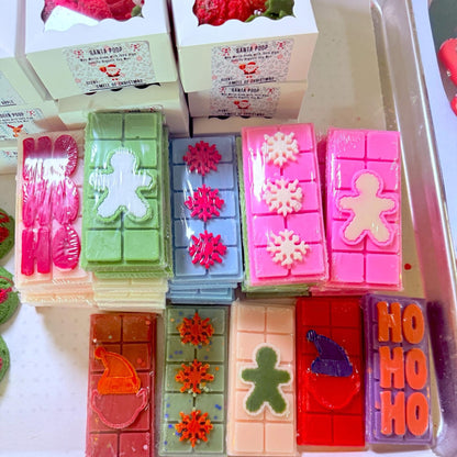 Christmas Snap Bar Wax Melts - 2oz - !MOQ 12!