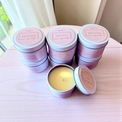 4oz Candle Tins (All Scents) !MOQ 6!