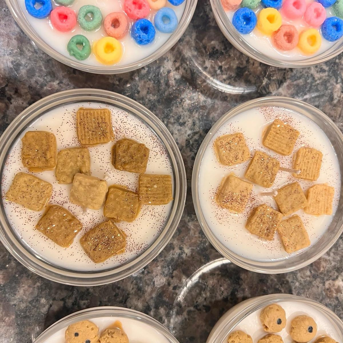 Mini Soy Candle - Cereal/ Dessert Bowl - (8oz)