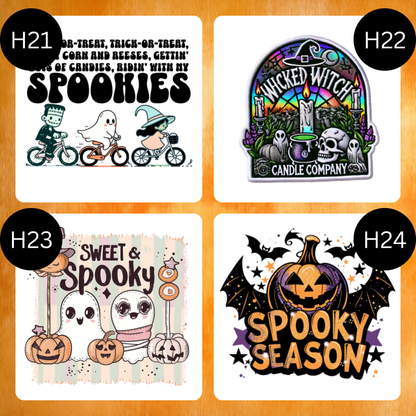 Halloween Clamshell Wax Melt