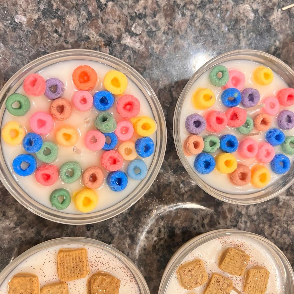 Mini Soy Candle - Cereal/ Dessert Bowl - (8oz)