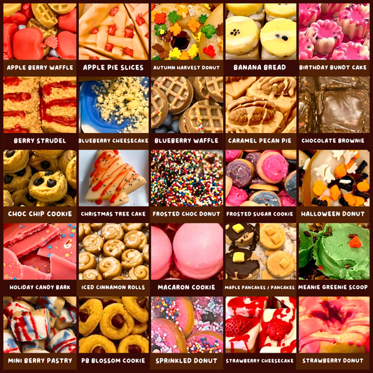 Bakery Bites Mini Wax Melts, Boxed Or Bagged (All Varieties) !MOQ 6!