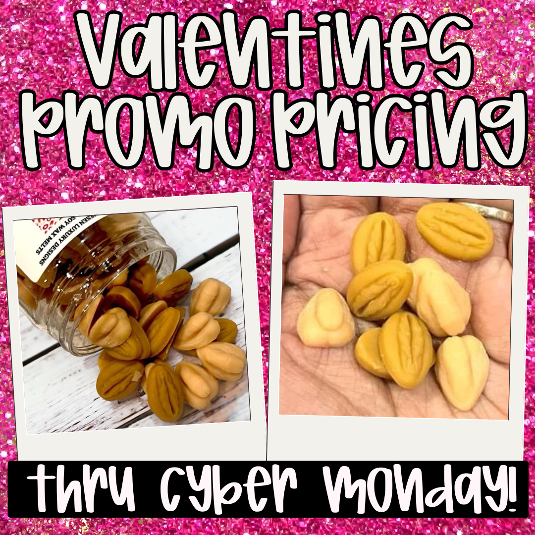 Mini Wax Melts - Valentines - Naughty Bits