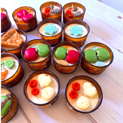 Fall Themed Candle ( MOQ 6 )