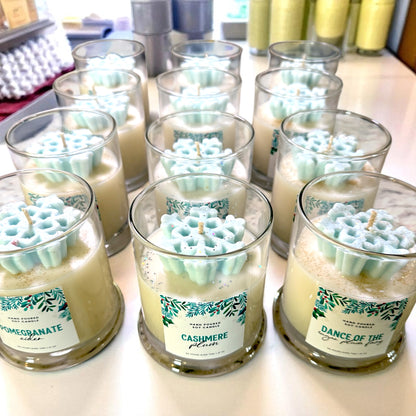 Snowflake Themed Candles (MOQ 6)