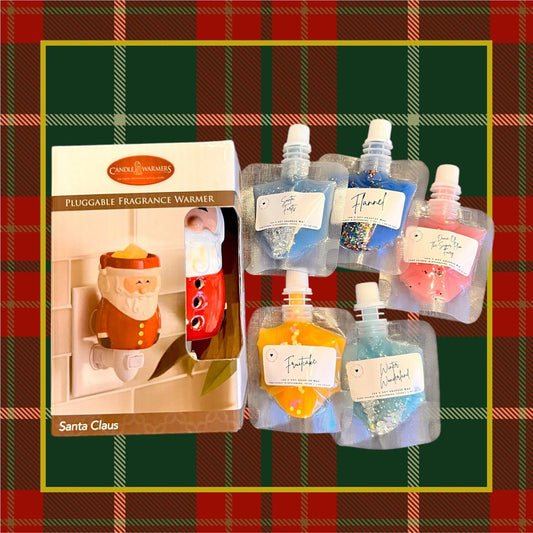 Christmas Santa Gift Set - Wax Warmer + 5pc Squeeze Wax