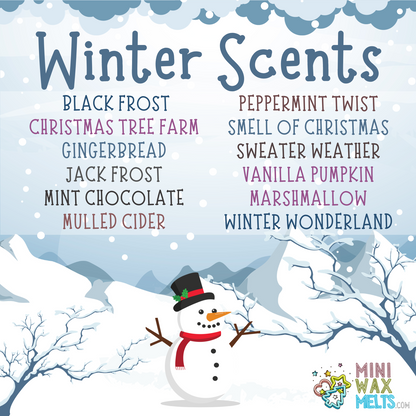 Clamshell - Jumbo 1oz Cube - Pick Your Winter Scents !MOQ 12!