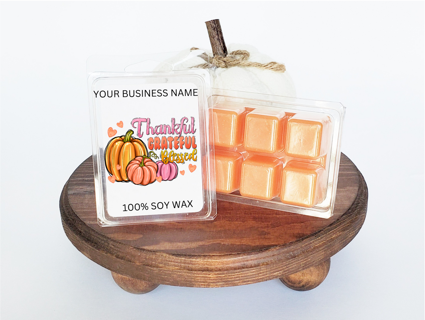 WS - Thanksgiving Clamshell Wax Melts !MOQ 12!