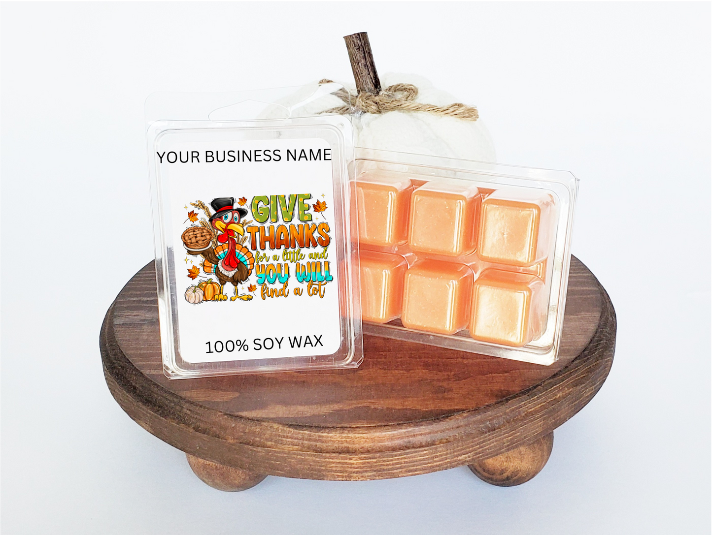 WS - Thanksgiving Clamshell Wax Melts !MOQ 12!