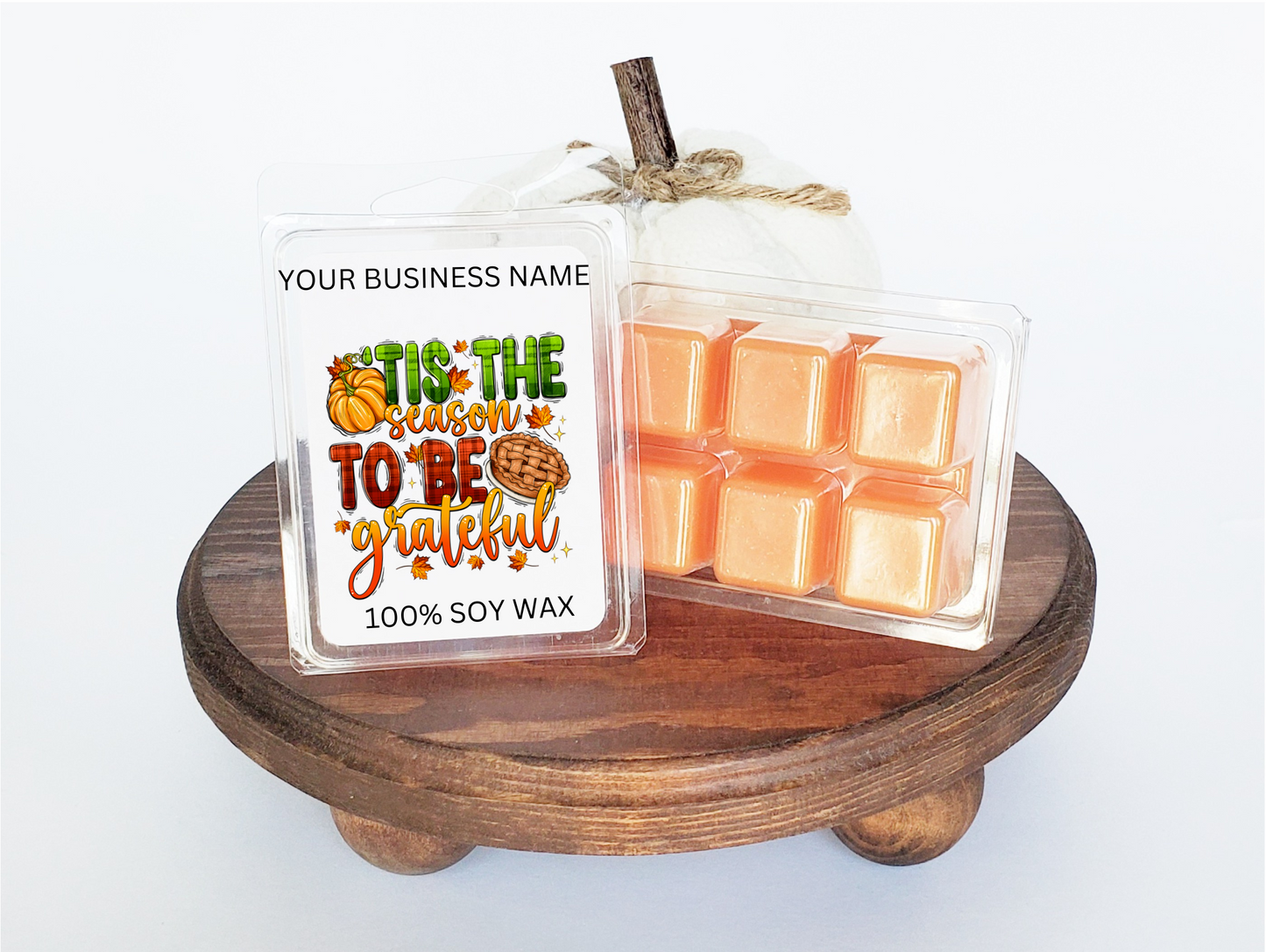 WS - Thanksgiving Clamshell Wax Melts !MOQ 12!