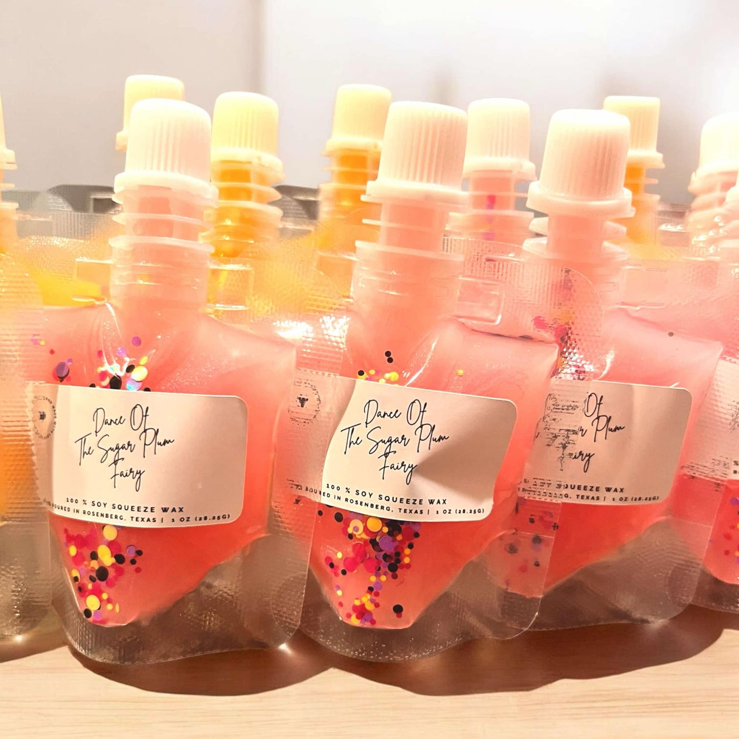 Highly Scented Squeeze Pouch Soy Wax (1oz Mini/Filler)