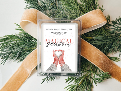 WS - Posh Christmas Themed Clamshell Wax Melts !MOQ 12!