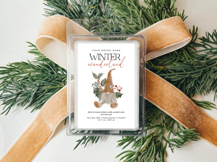 WS - Posh Christmas Themed Clamshell Wax Melts !MOQ 12!