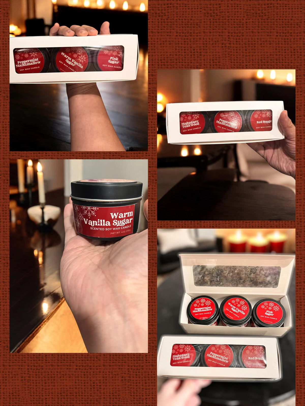 WS - Christmas Candle Trio Gift Set