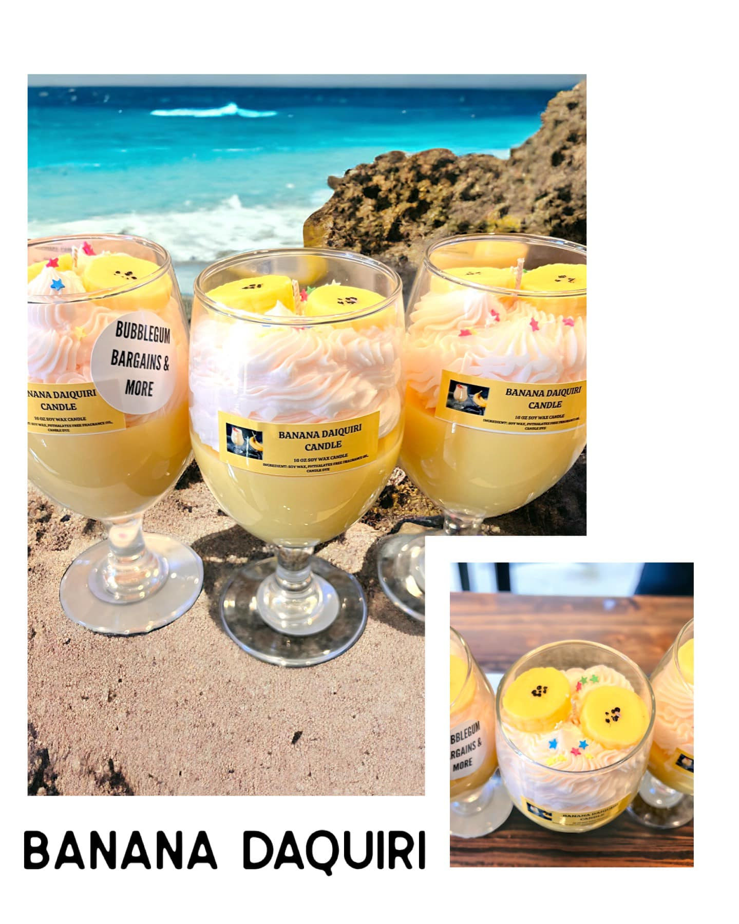 WS - Jumbo Whipped Cocktail & Milkshake Candles - 16oz !MOQ 3!