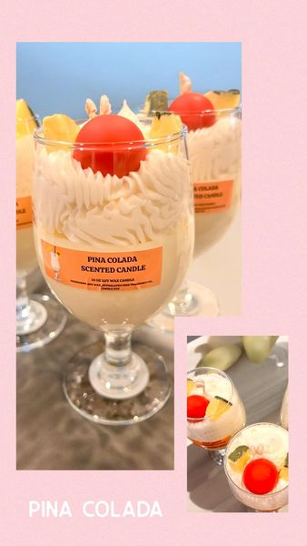 WS - Jumbo Whipped Cocktail & Milkshake Candles - 16oz !MOQ 3!