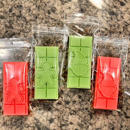 WS - Snap Bar Wax Melts - 2oz - Christmas !MOQ 12!