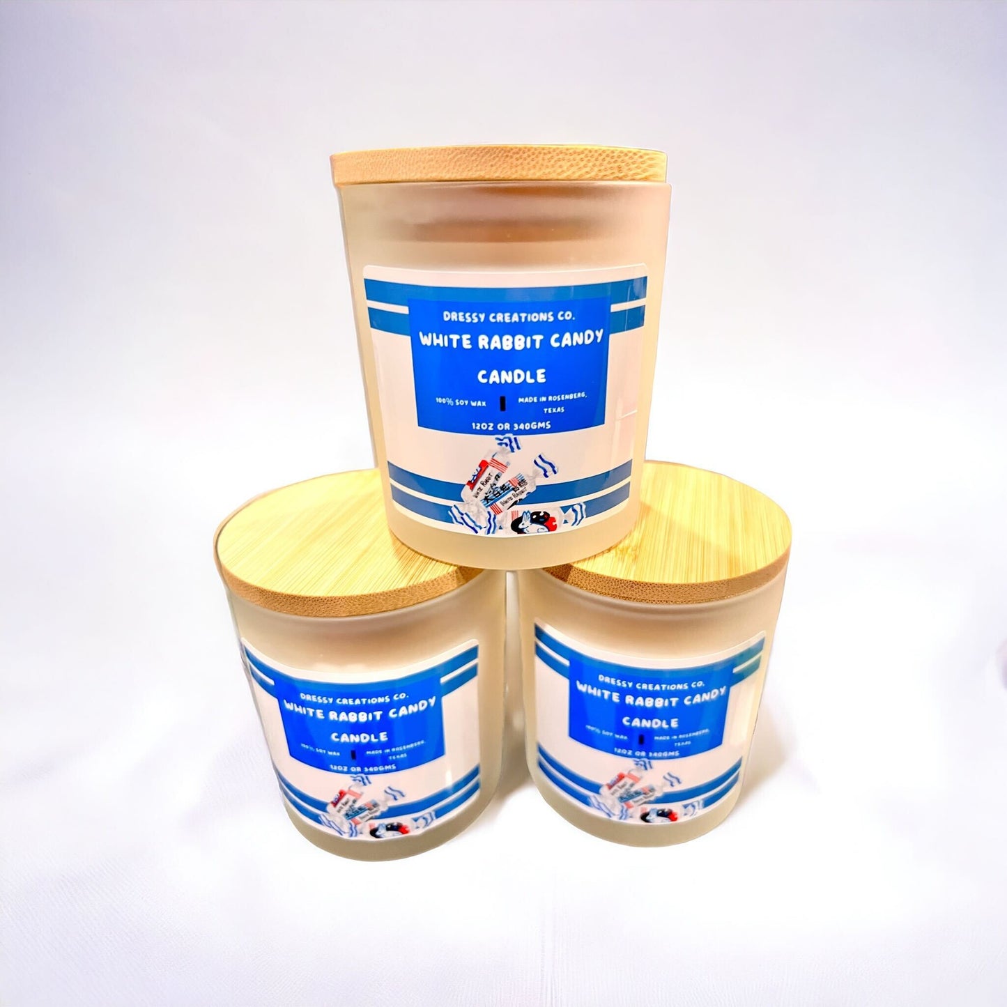 WS - Dessert Bamboo Candle - Asian Fusion Collection !MOQ 6!